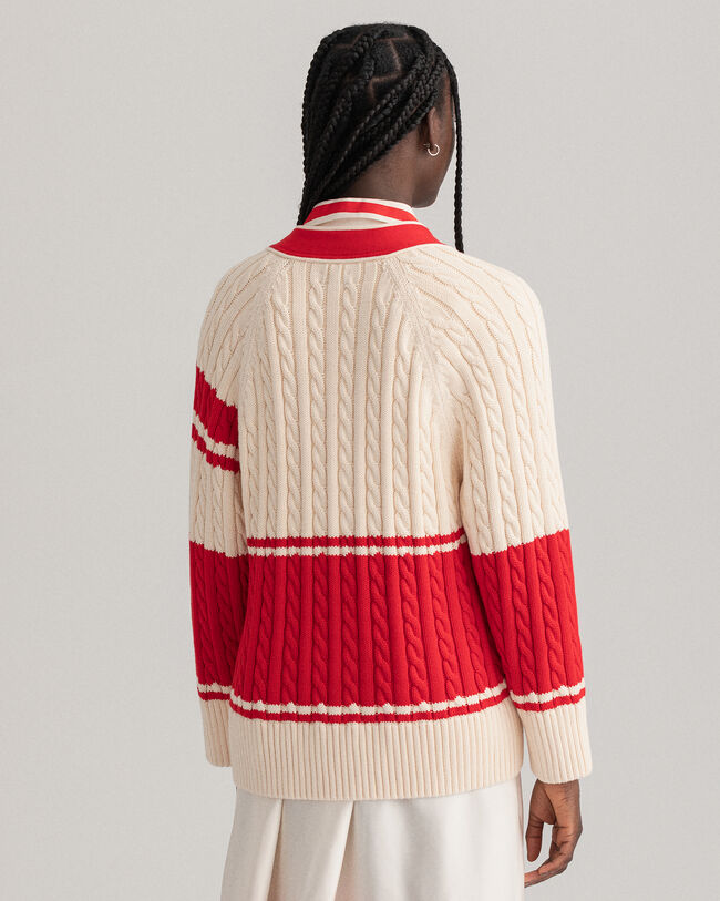 Casaco de malha GANT Varsity