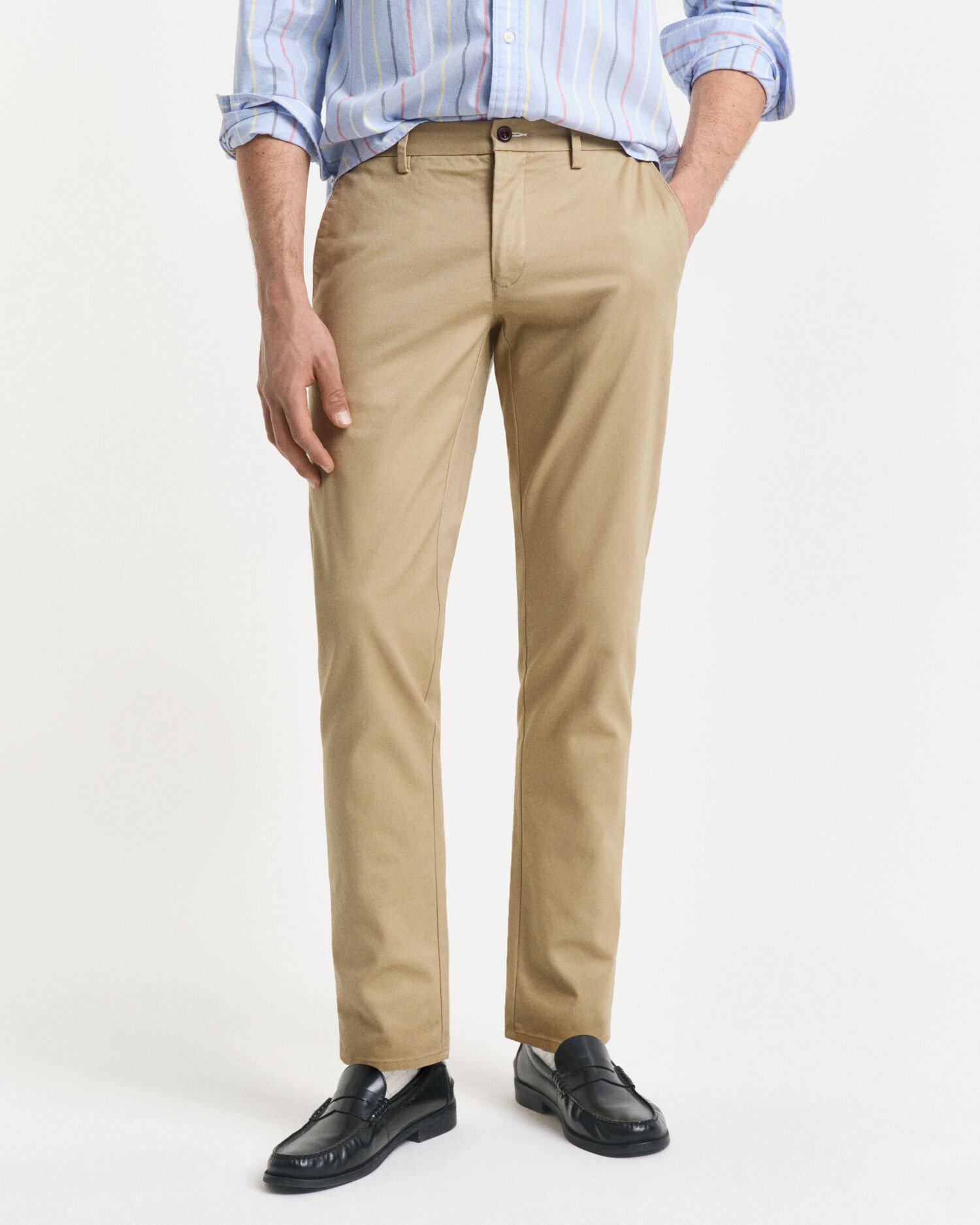 Calças chino slim fit