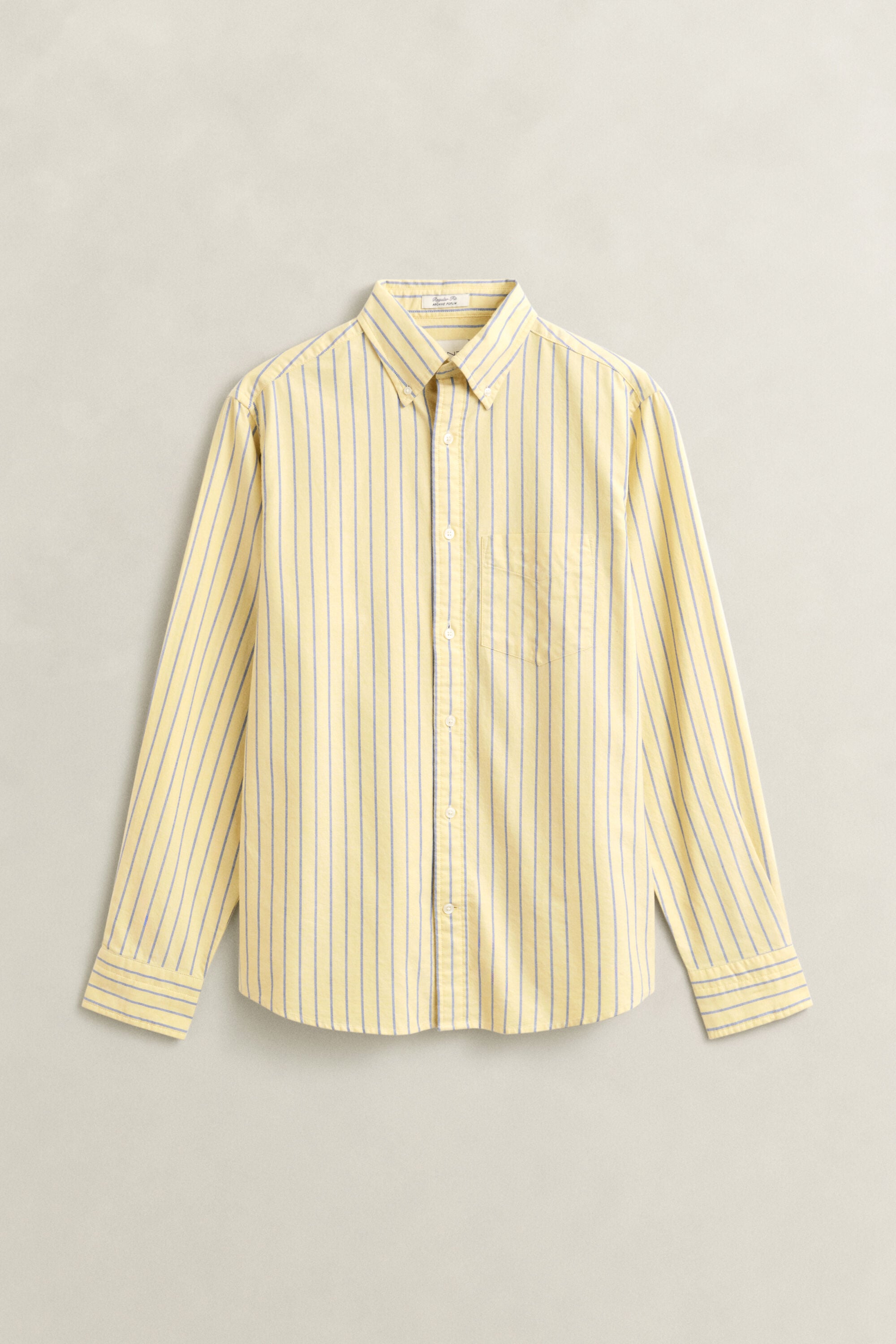 Camisa Oxford às riscas Classic