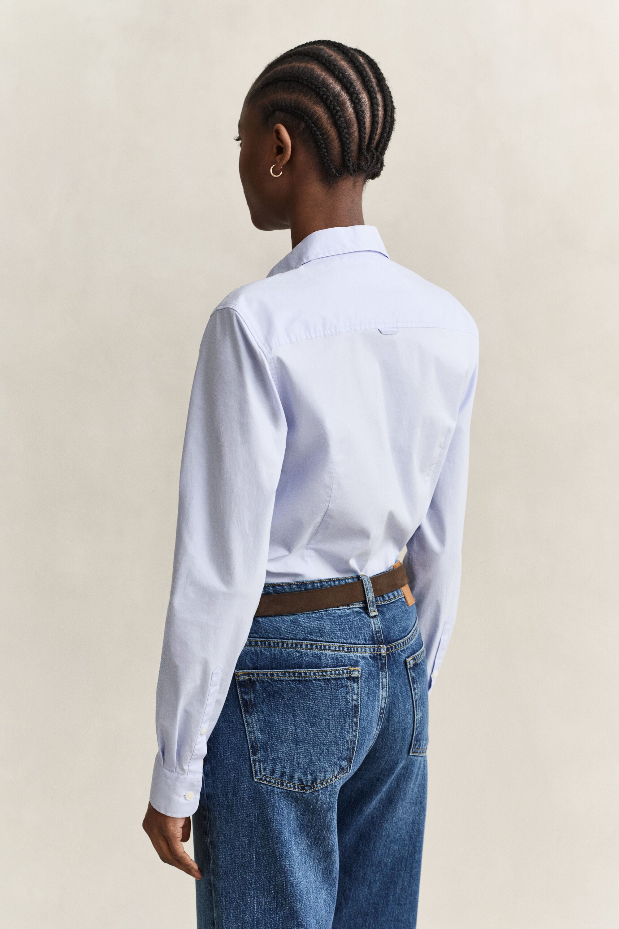 Camisa em popelina