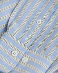 Camisa Oxford Heritage às riscas relaxed fit