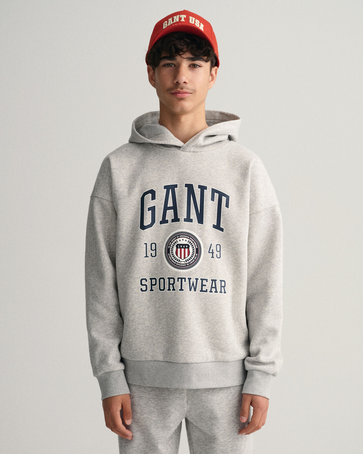 Sweatshirt com capuz Crest Shield Teens