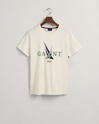 T-shirt com estampado Sail