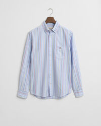 Camisa Oxford às riscas Classic regular fit