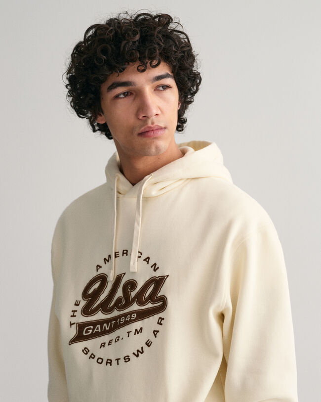 Sweatshirt com capuz GANT USA