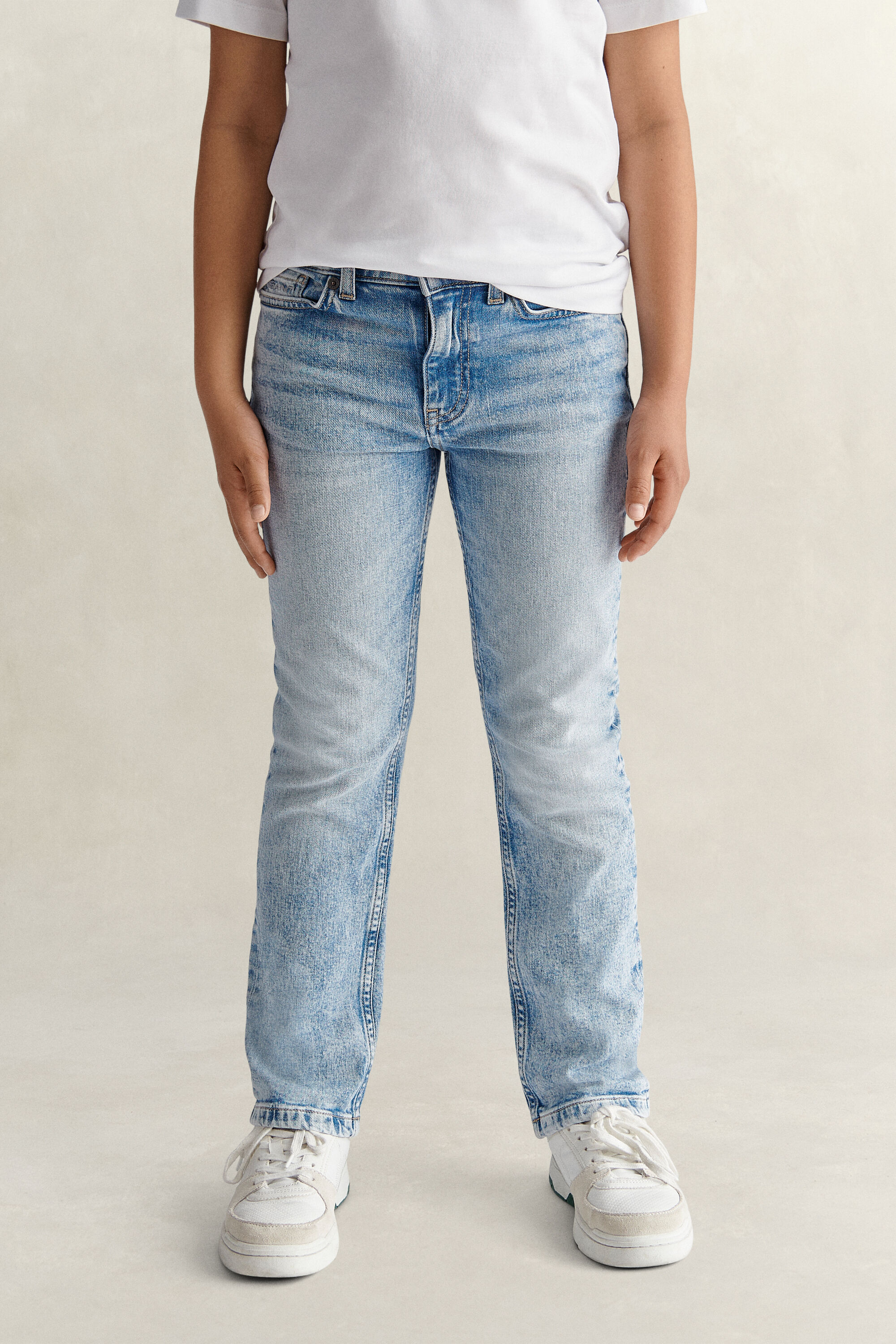 Calças de ganga Straight Fit Teen Boys