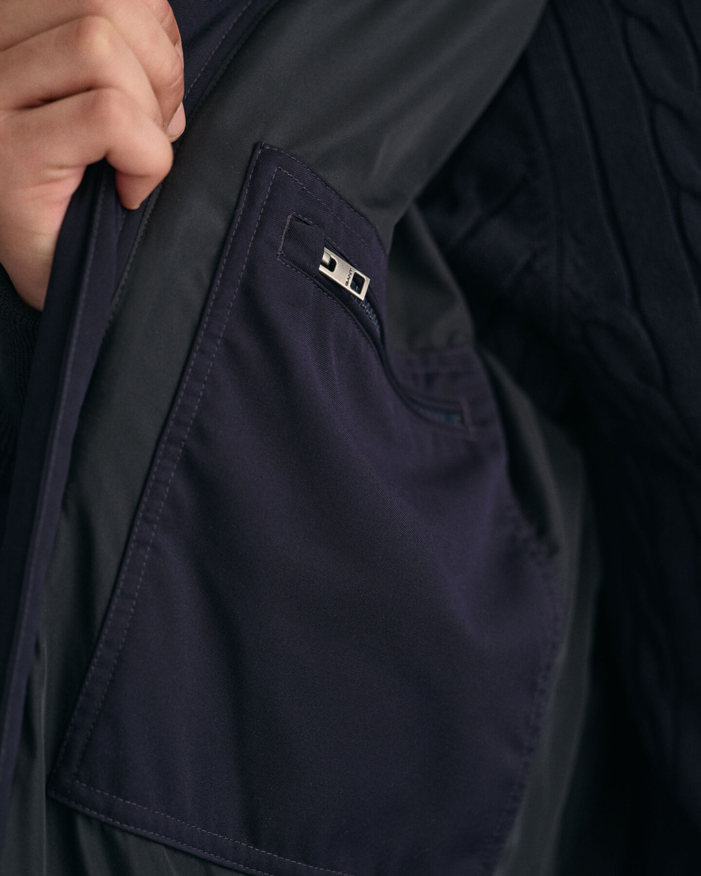 Blusão acolchoado em flanela