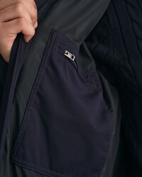 Blusão acolchoado em flanela