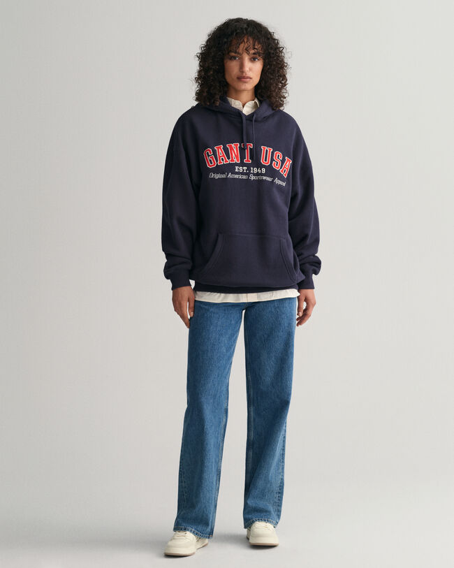 Sweatshirt com capuz GANT USA
