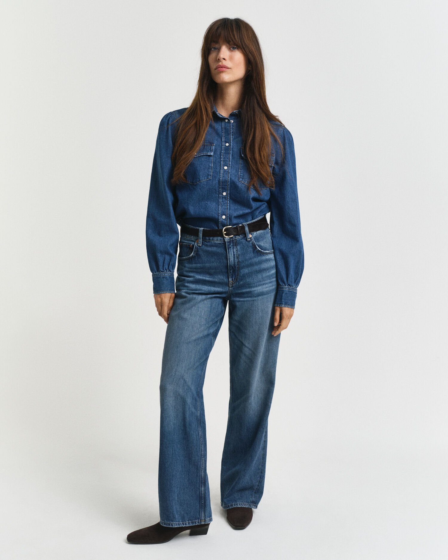 Calças de ganga descontraídas