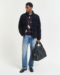 Camisola com decote redondo Argyle