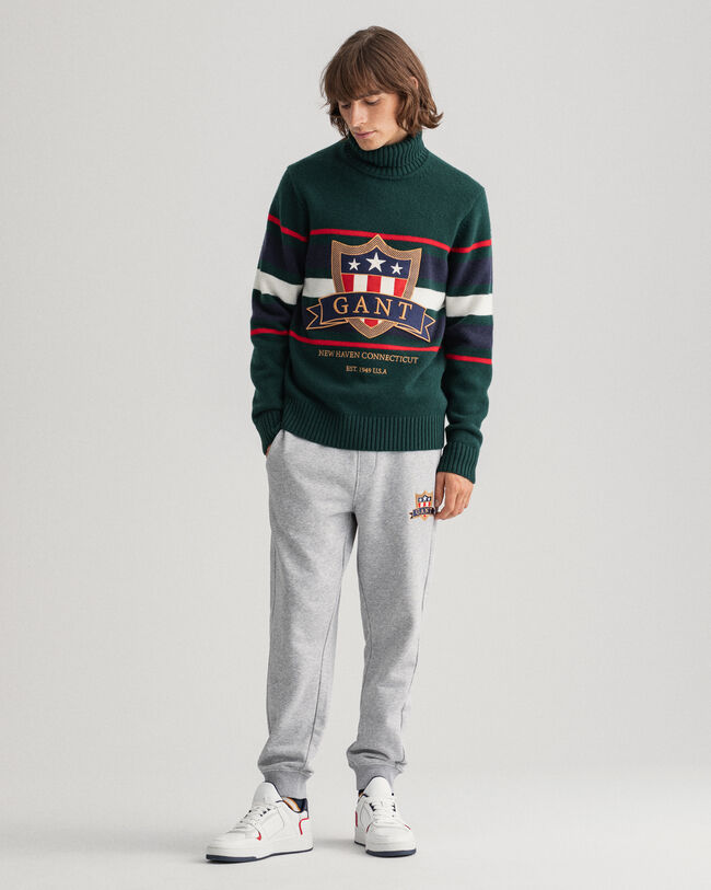 Camisola de gola alta Banner Shield