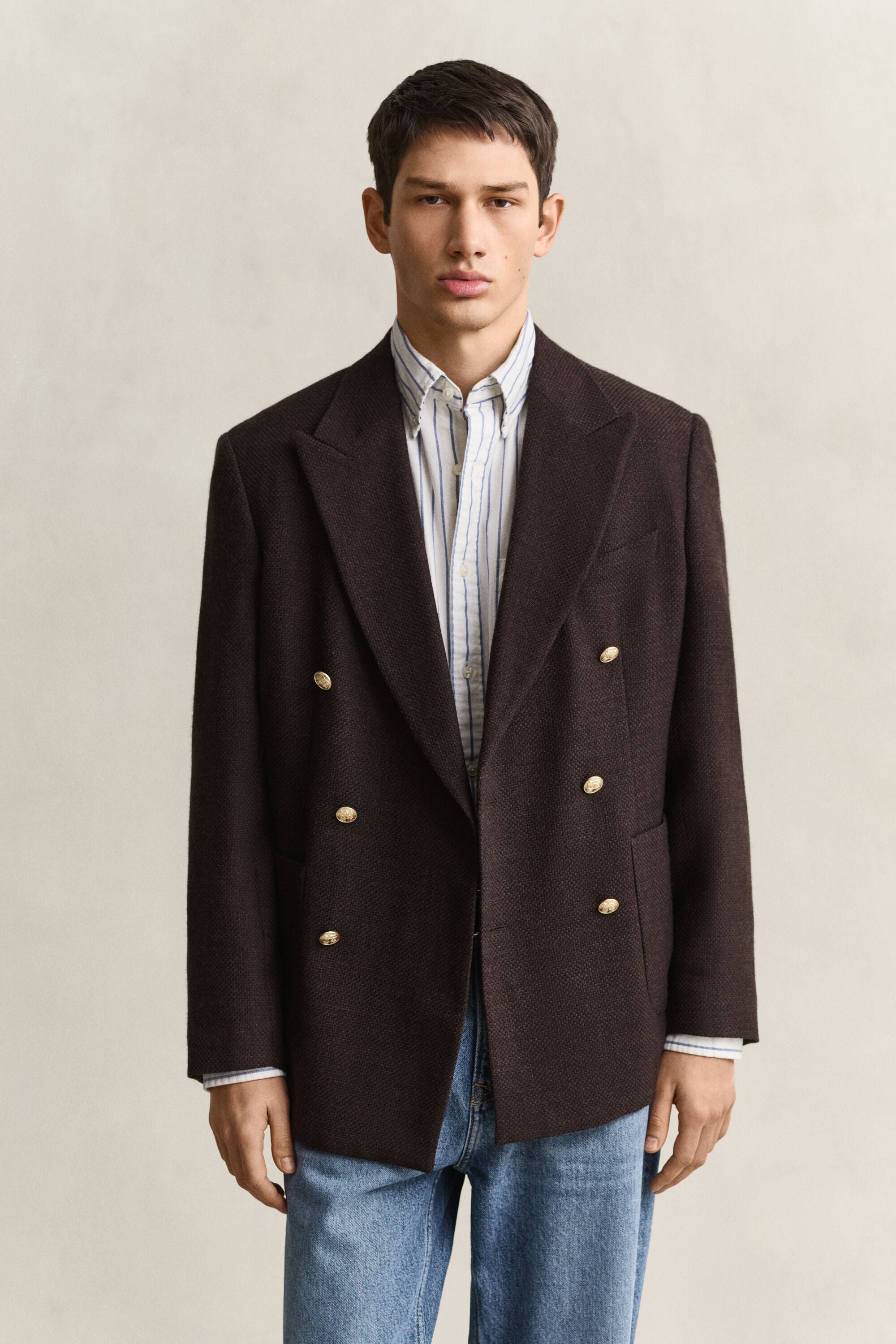 Blazer Club em lã
