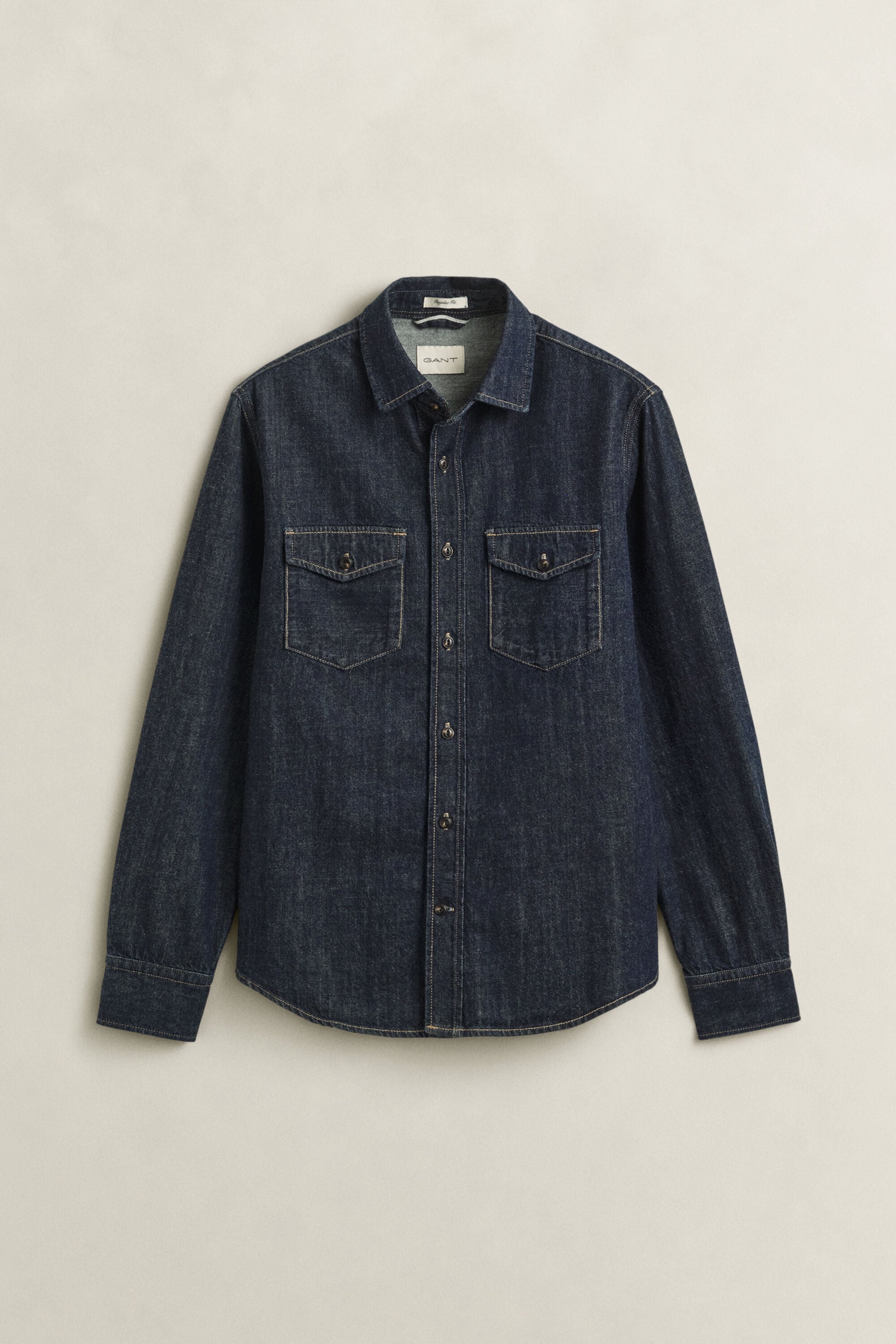 Camisa de ganga Selvedge