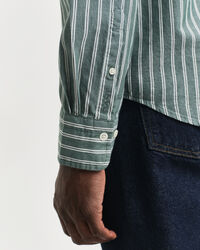 Camisa em popelina às riscas Archive regular fit