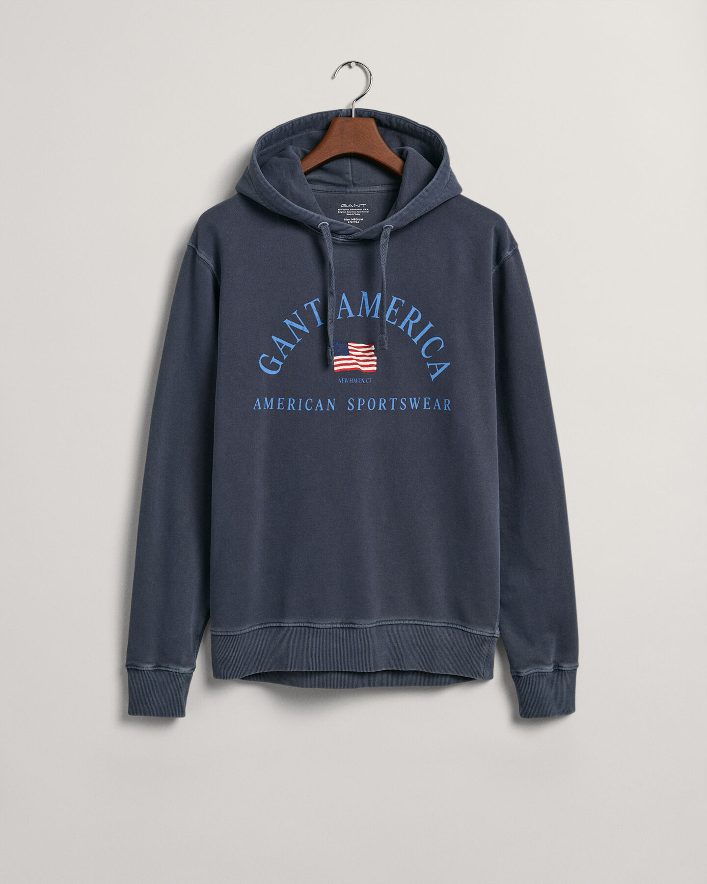 Sweatshirt com capuz GANT USA Sunfaded