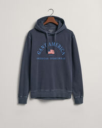 Sweatshirt com capuz GANT USA Sunfaded