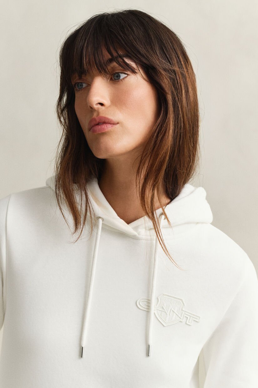 Sweatshirt com capuz Tonal Shield