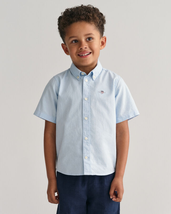Camisa de manga curta Oxford Kids