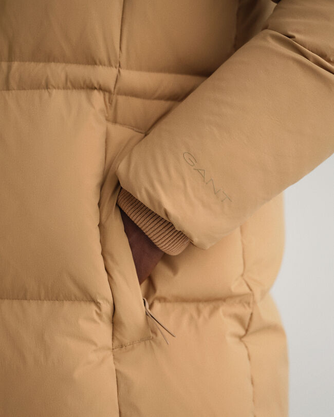 Sobretudo de penas comprido