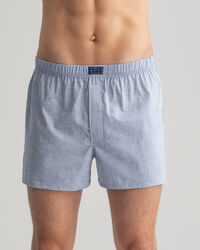 Pack de dois boxers Oxford & Check