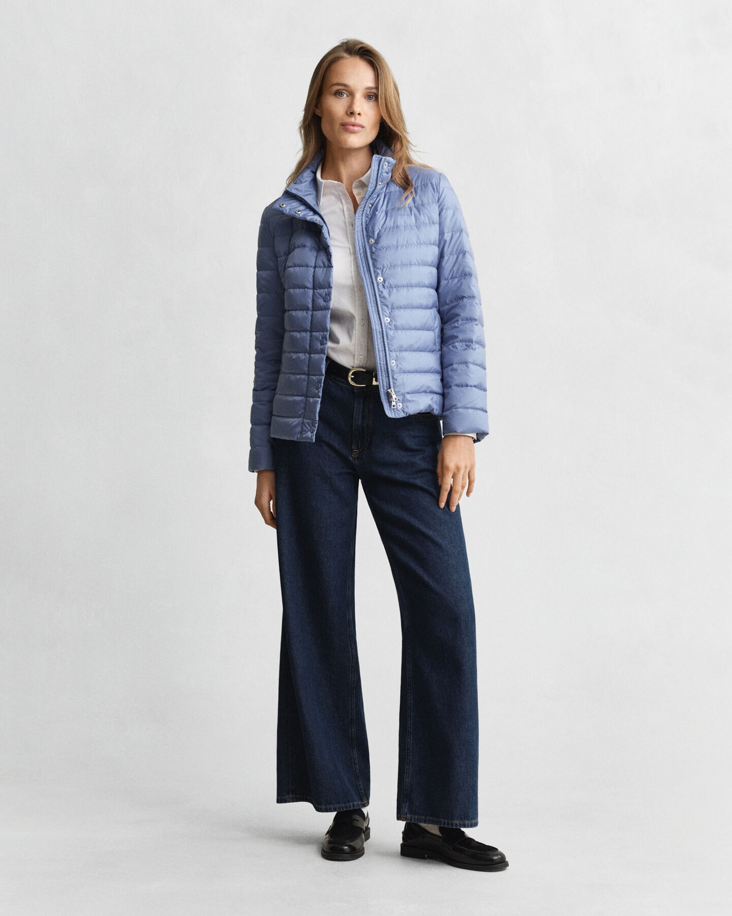 Blusão de penas leve