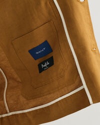 Casaco em linho e algodão