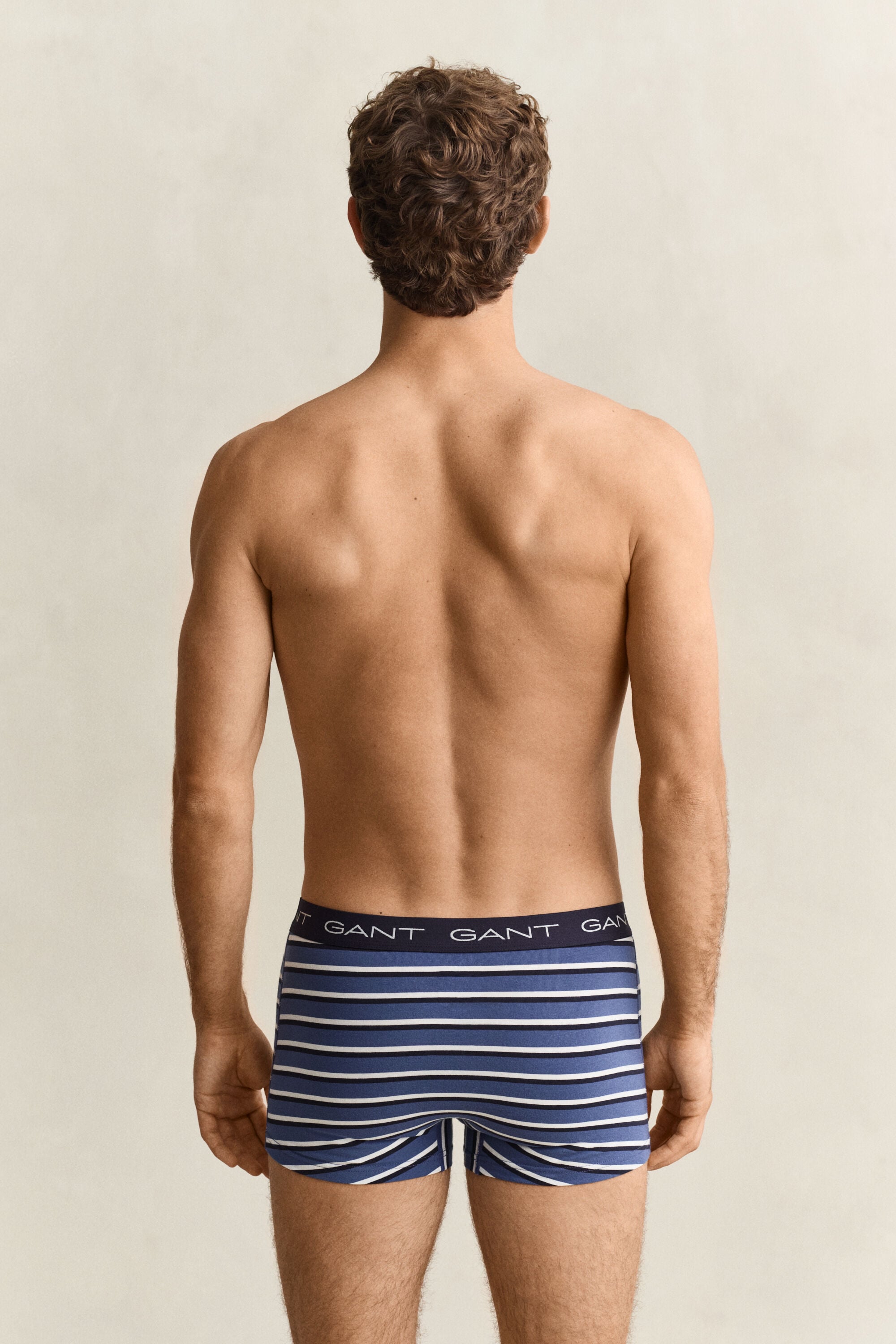 Pack de 3 pares de boxers às riscas