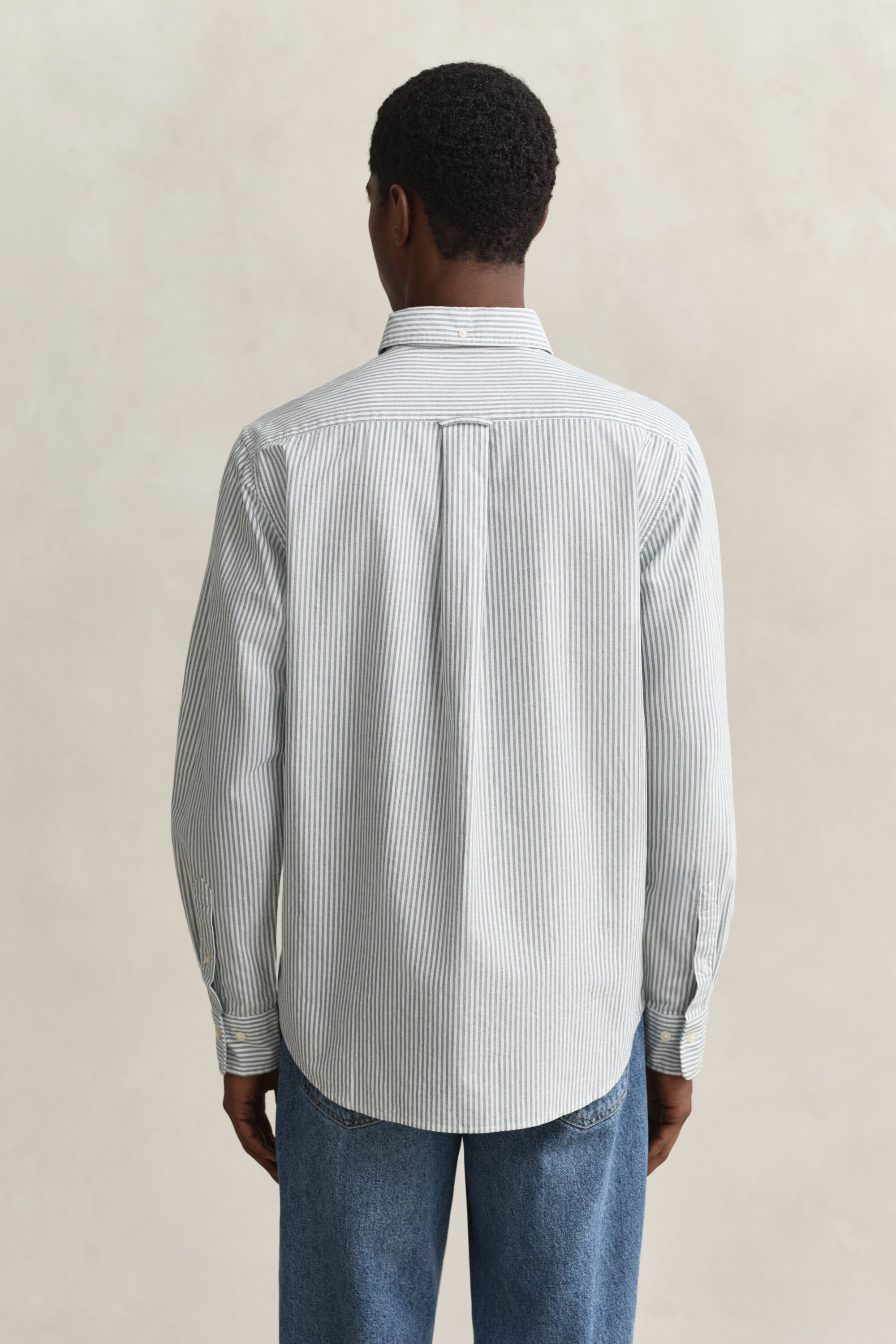Camisa Oxford às riscas Classic regular fit