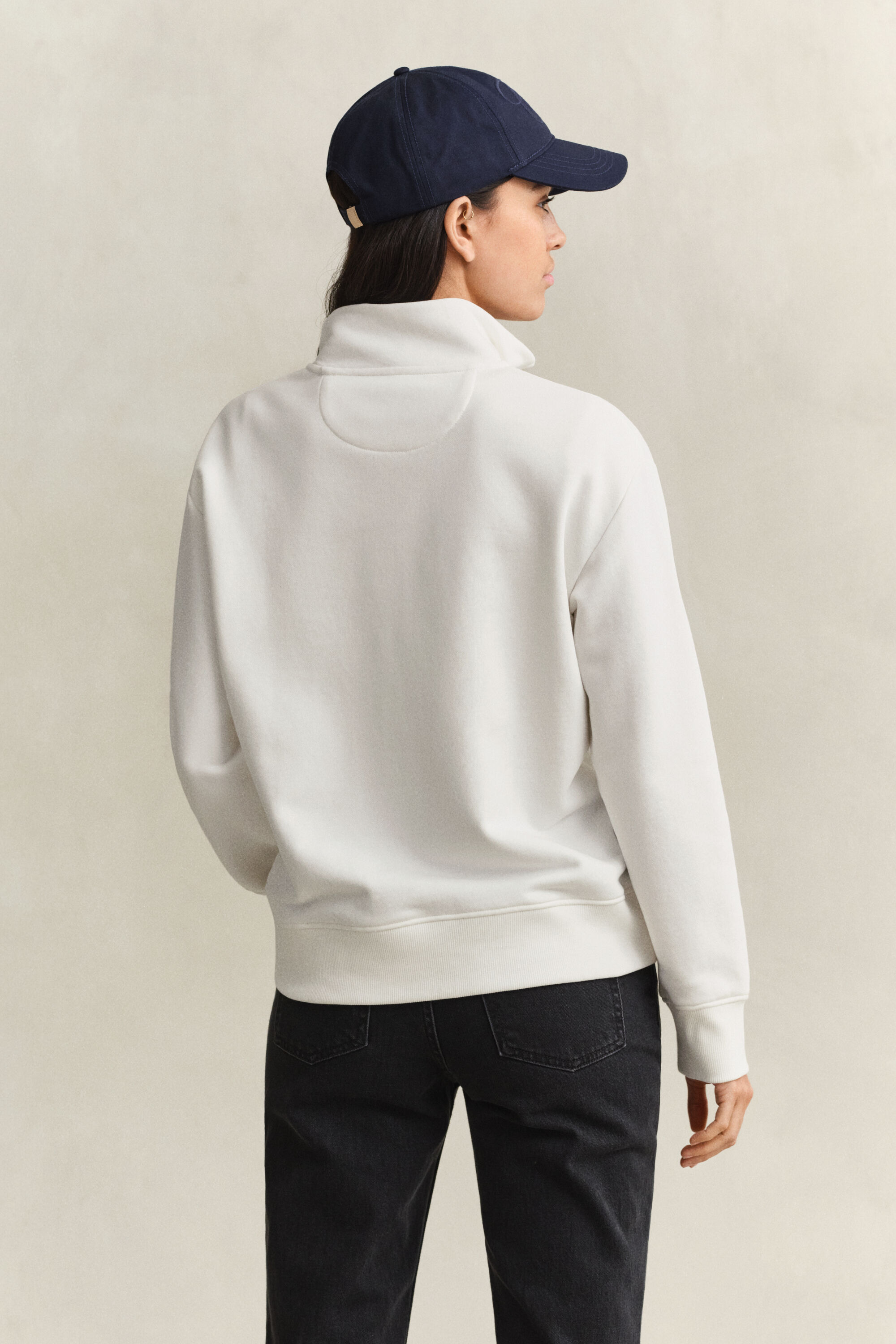 Sweatshirt com meio fecho de correr Shield