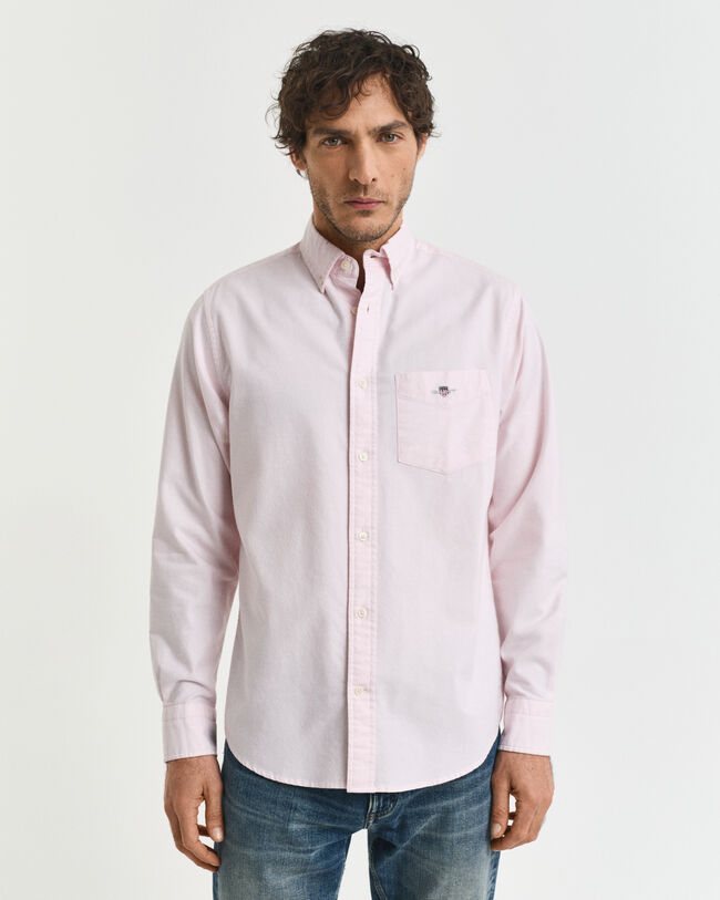 Camisa Oxford clássica regular fit