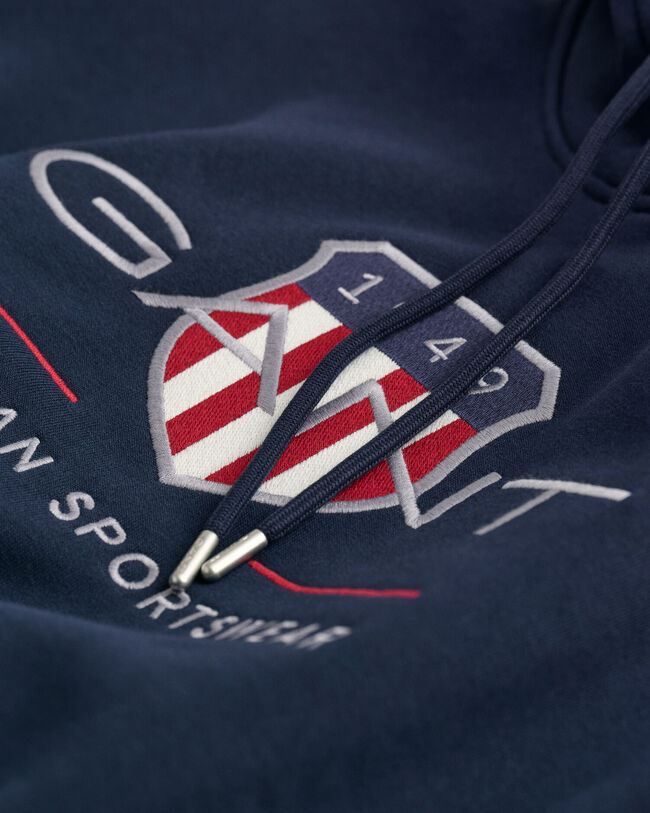 Sweatshirt com capuz Archive Shield