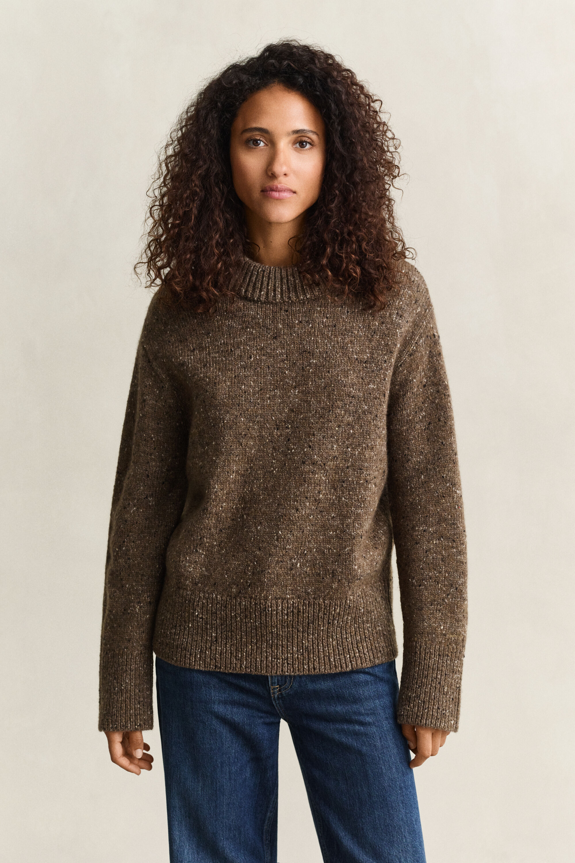 Camisola de malha Nepps em mistura de lã