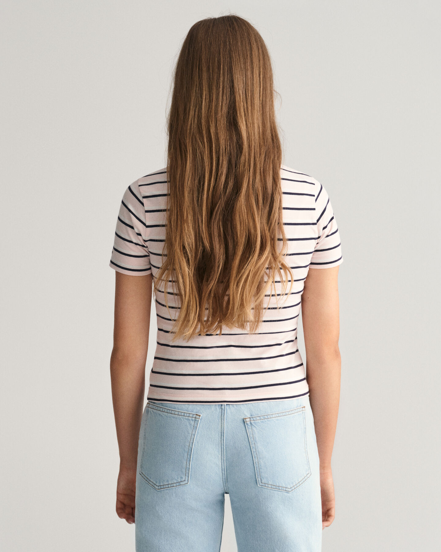 T-shirt &agrave;s riscas Teen Girls