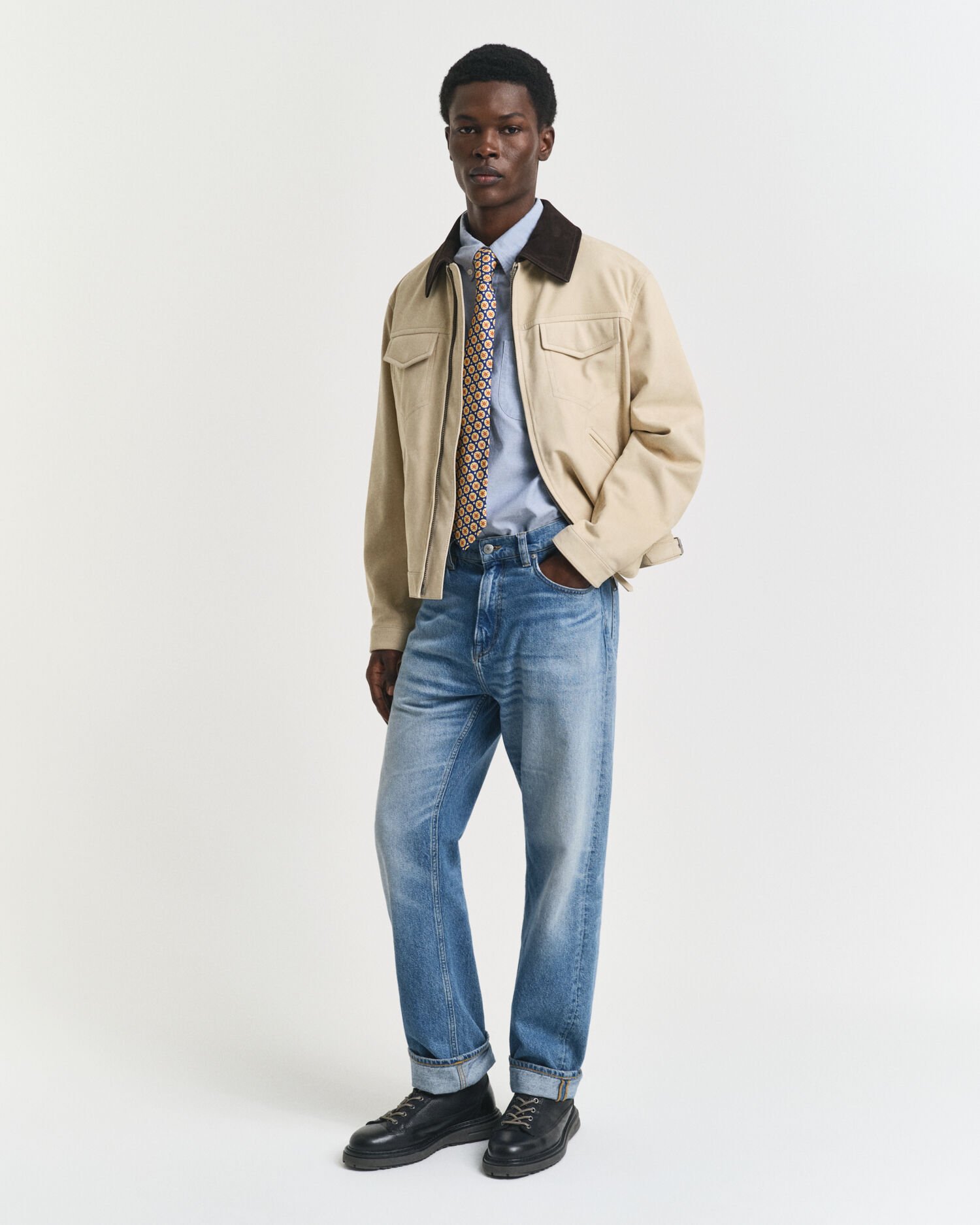 Casaco em pele Rodeo