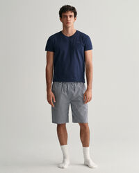 Gingham Checked Pajama Shorts