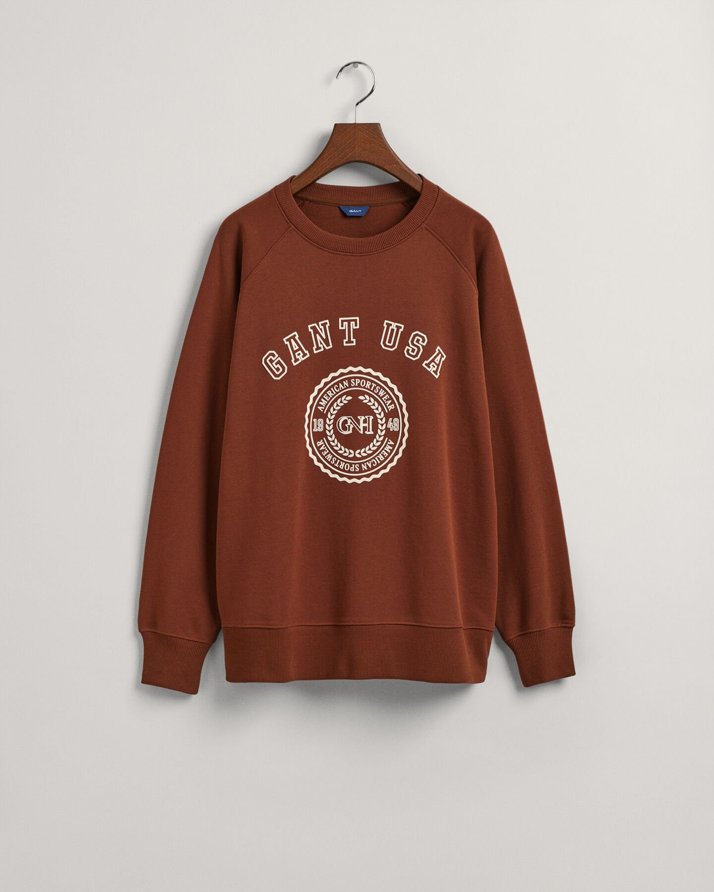 Sweatshirt com decote redondo GANT USA oversized