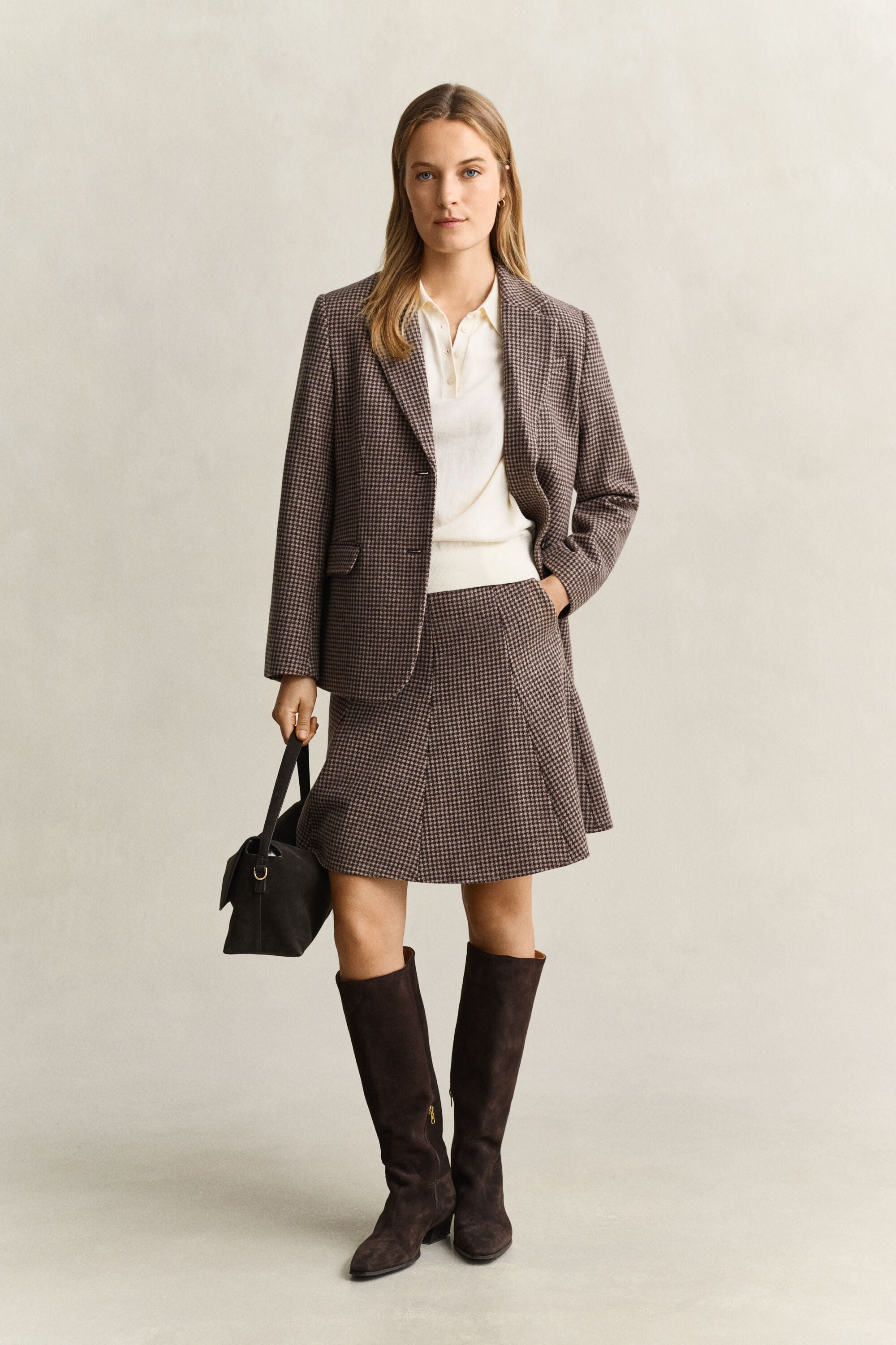 Blazer Houndstooth