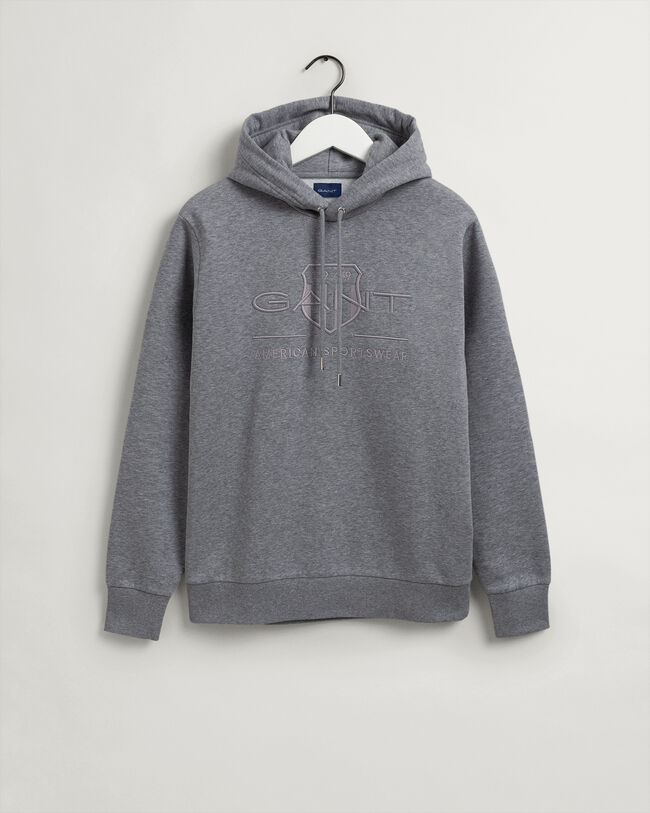 Sweatshirt com capuz Tonal Shield