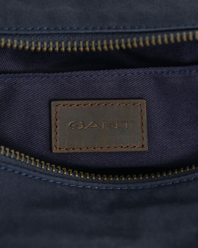 Nécessaire em algodão com acabamento encerado