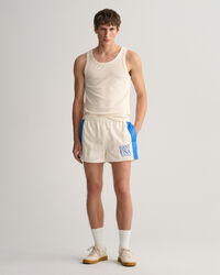 Calções de corrida em cetim