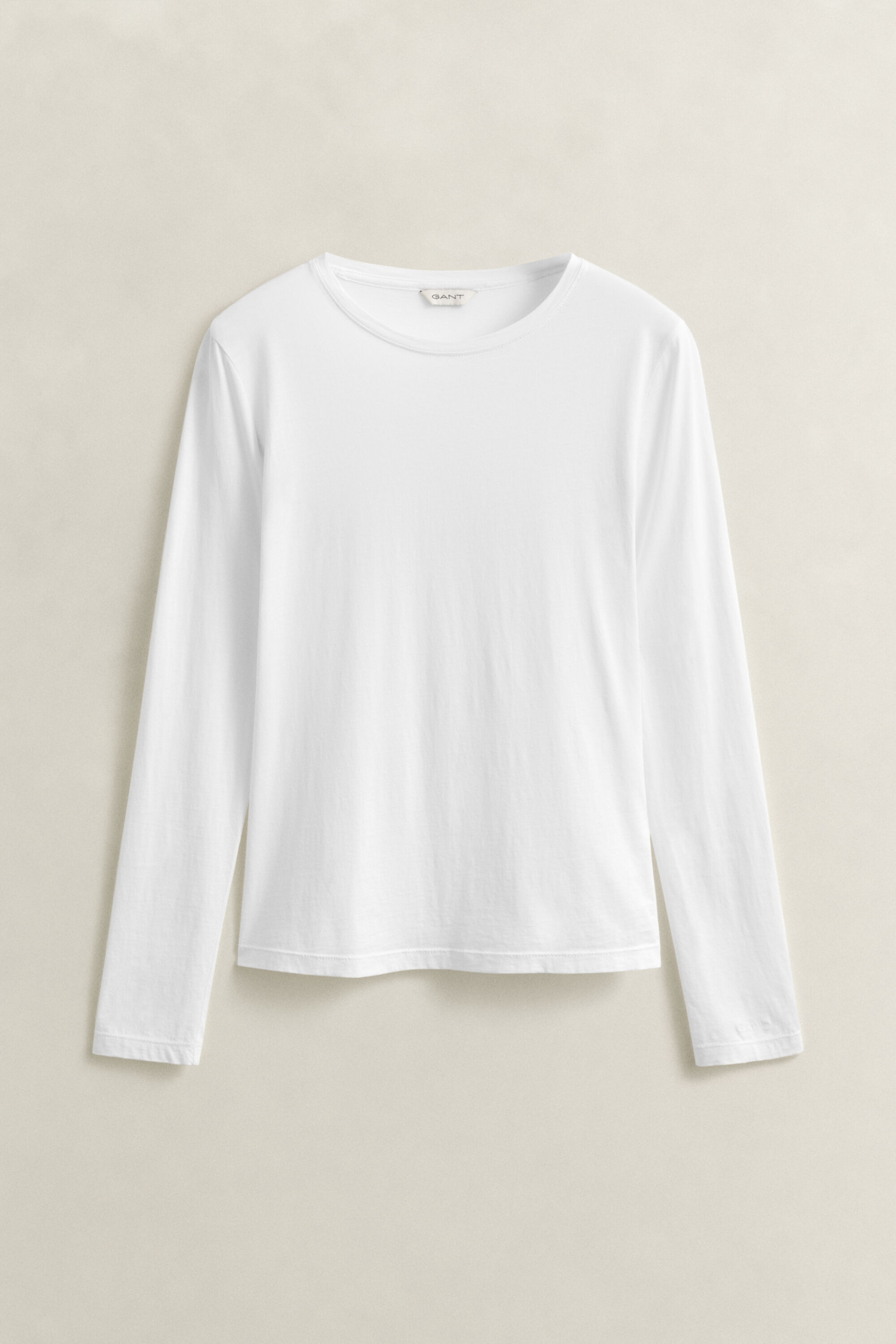 Camisola de manga comprida em algodão