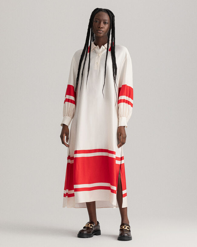 Vestido às riscas Detail