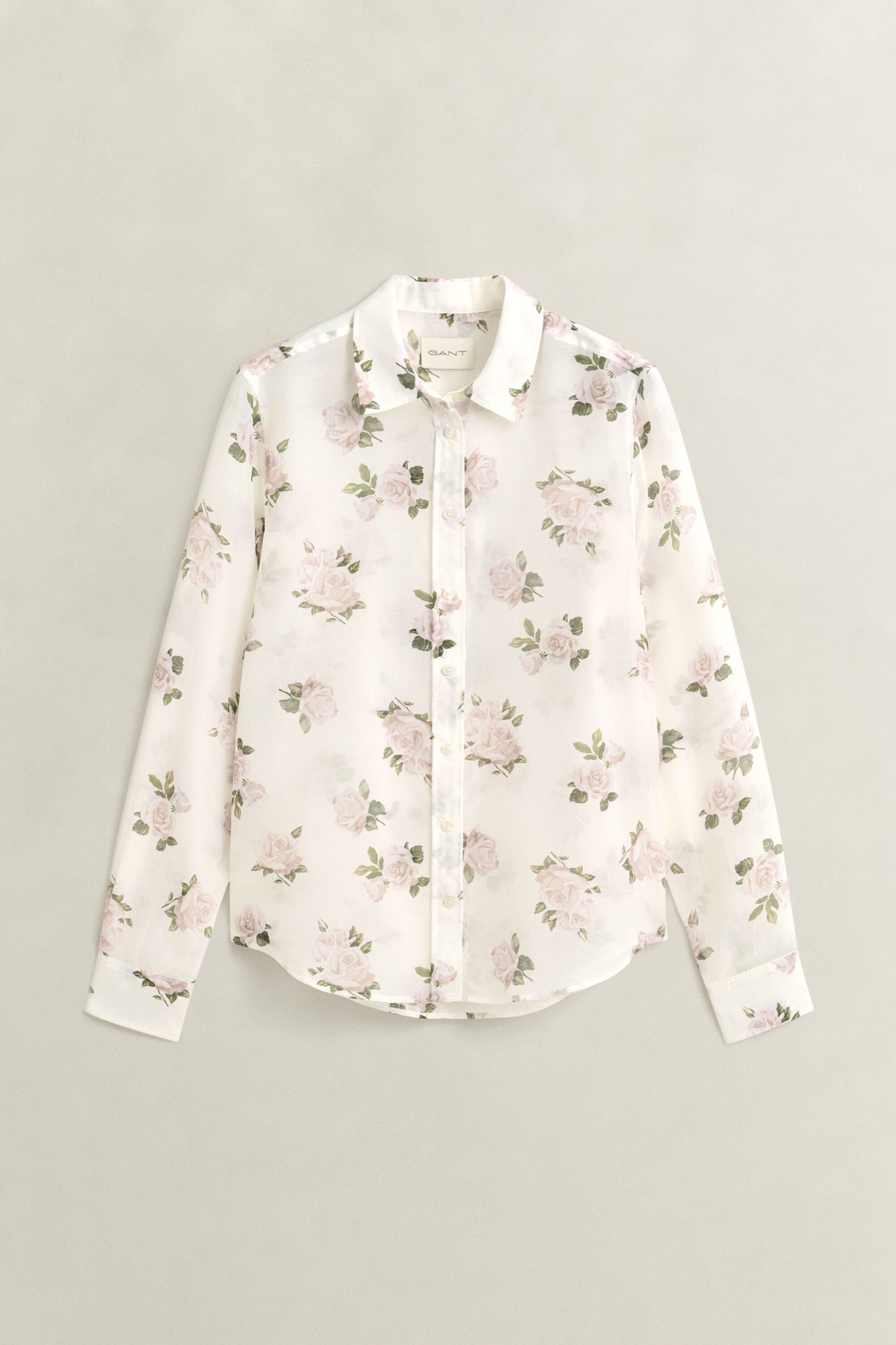 Camisa em seda e algodão