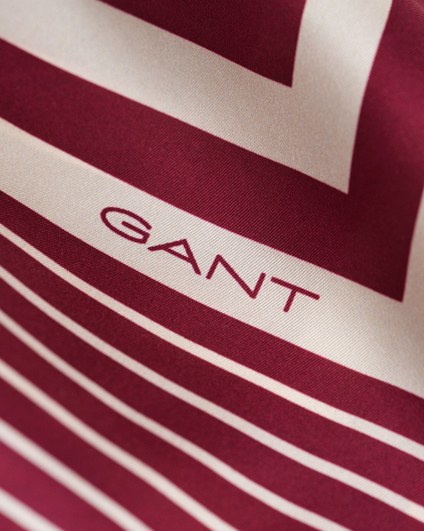 Lenço de seda Monogram com rebordo