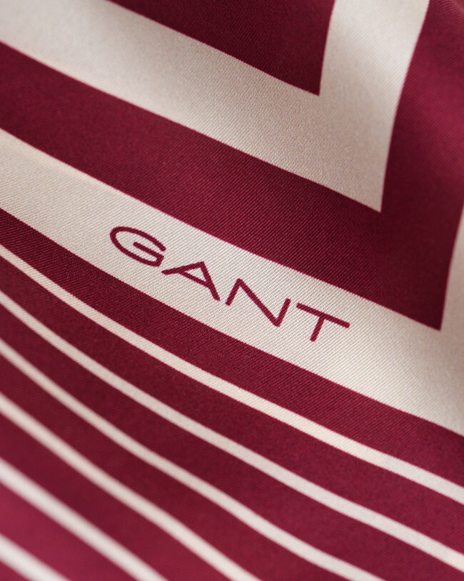 Lenço de seda Monogram com rebordo