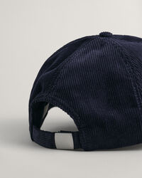 Boné em bombazina com emblema G