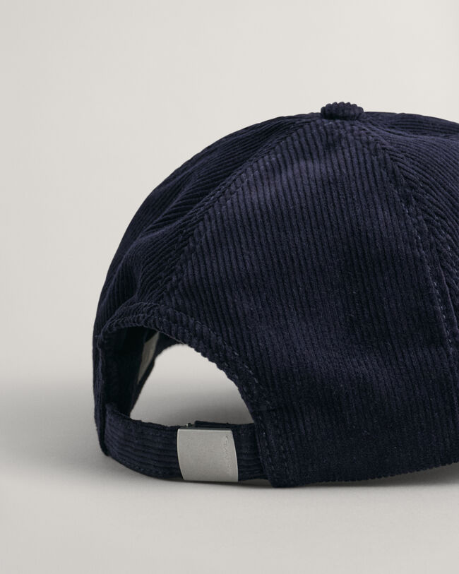 Boné em bombazina com emblema G