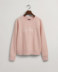 Sweatshirt com decote redondo Tonal