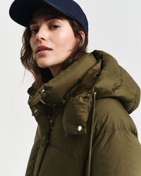 Sobretudo de penas comprido